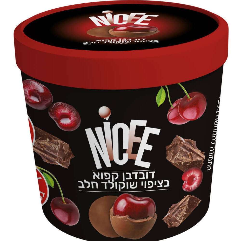 ניס דובדבנים בציפוי שוקולד חלב 140 גרם