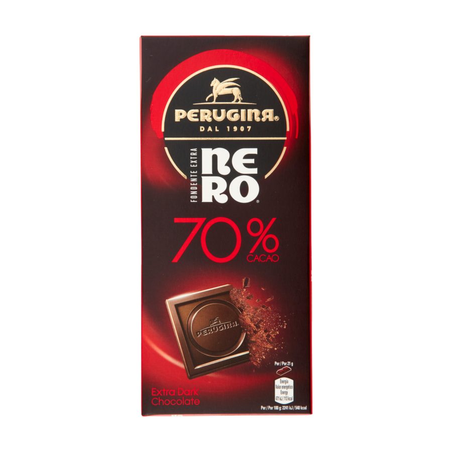 פרוגינה שוקולד מריר 70% קקאו 85 גרם