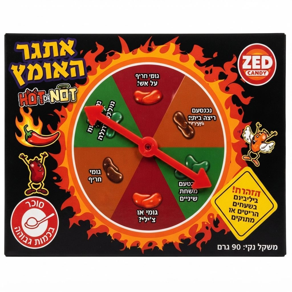 סקרימרס אתגר האומץ עם רולטה חריף 90 גרם