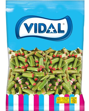 גומי וידאל חתוכים בטעם אבטיח 1 ק"ג