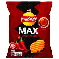 עלית תפוצ'יפס בטעם מייפל חריף 160 גרם