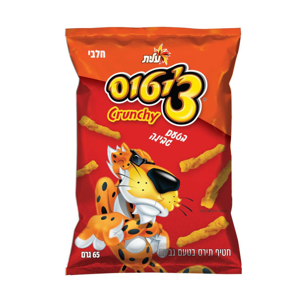 עלית ציטוס Crunchy בטעם גבינה 70 גרם