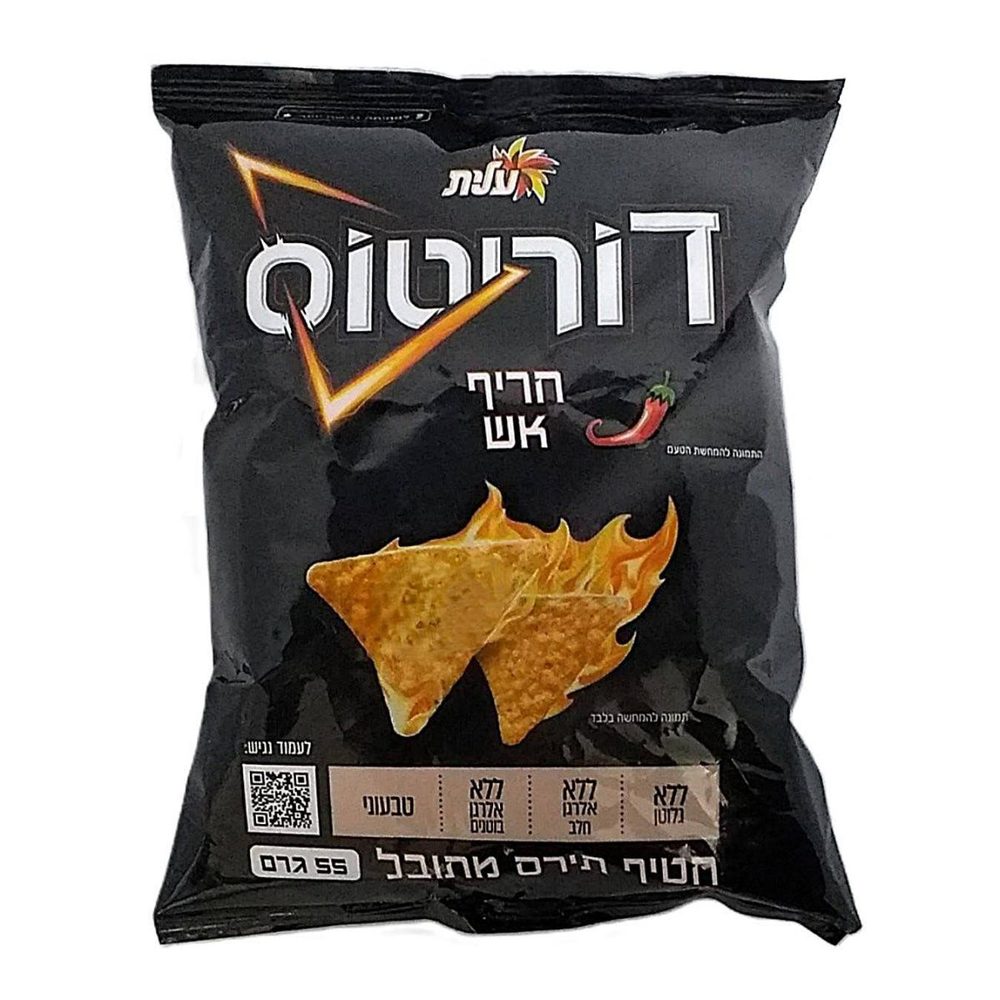 עלית דוריטוס חריף אש 55 גרם