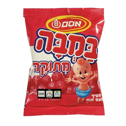 אסם במבה אדומה מתוקה 30 גרם