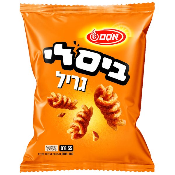 אסם ביסלי בטעם גריל 55 גרם