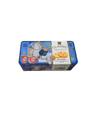 גודין מארז פח מעוצב עוגיות חמאה 188 גרם