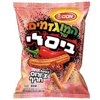 אסם ביסלי בטעם צורוס חריף 60 גרם