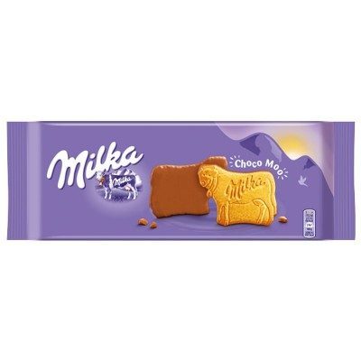 מילקה ביסקוויט פרה מצופה שוקולד חלב 200 גרם