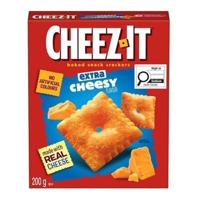 Cheez it קרקר פריך בטעם אקסטרה גבינה 200 גרם