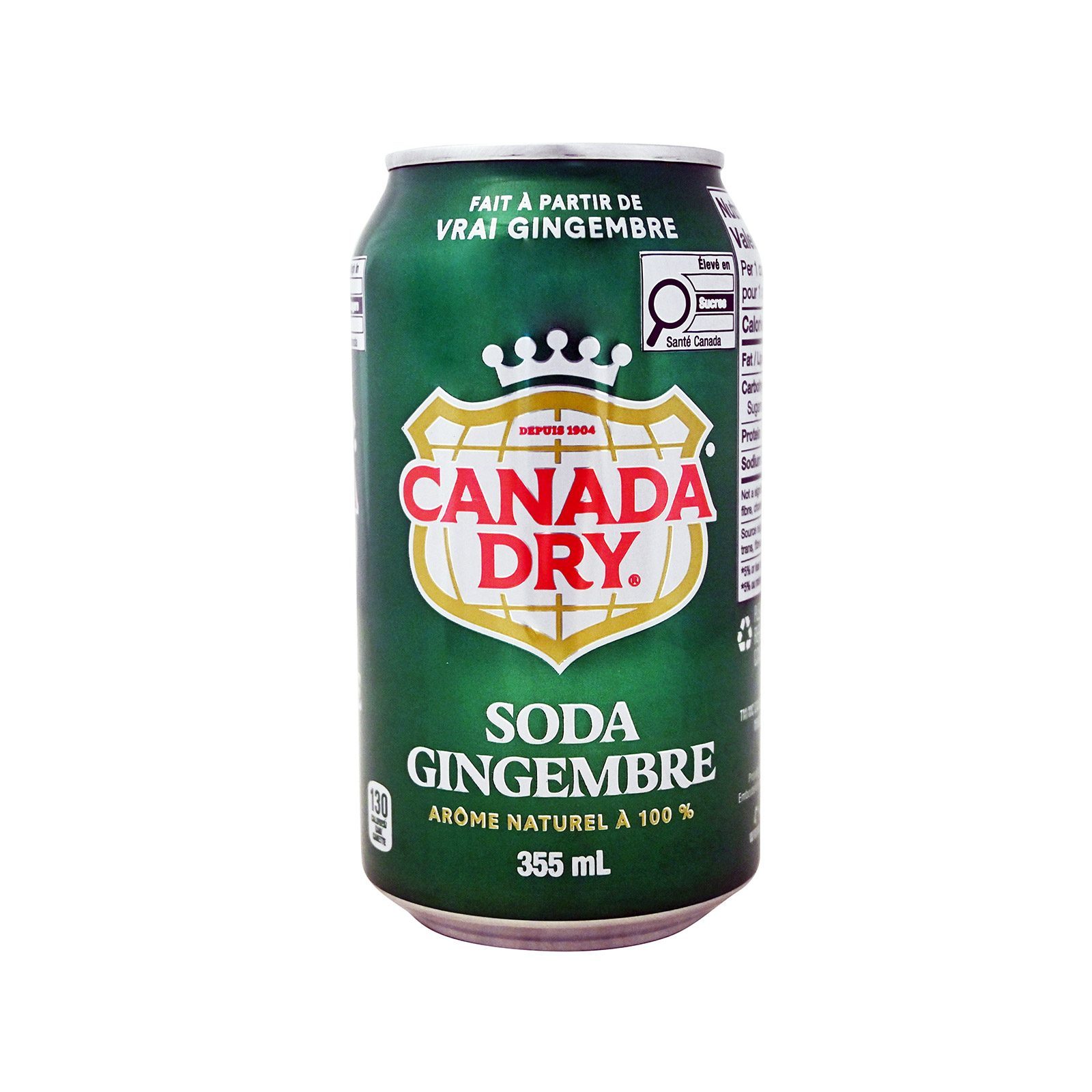 Canada Dry משקה סודה ג'ינג'ר אייל 355 מ"ל